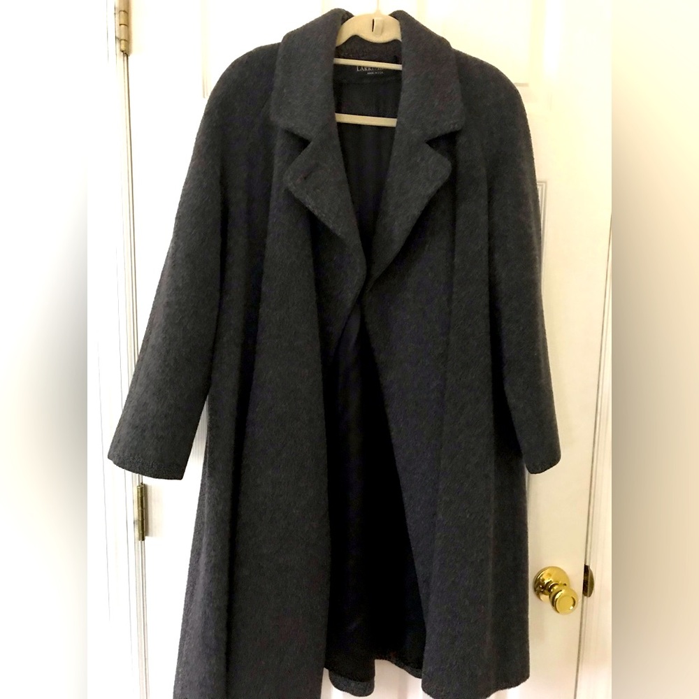 Larry Miller Designer Wool Coat